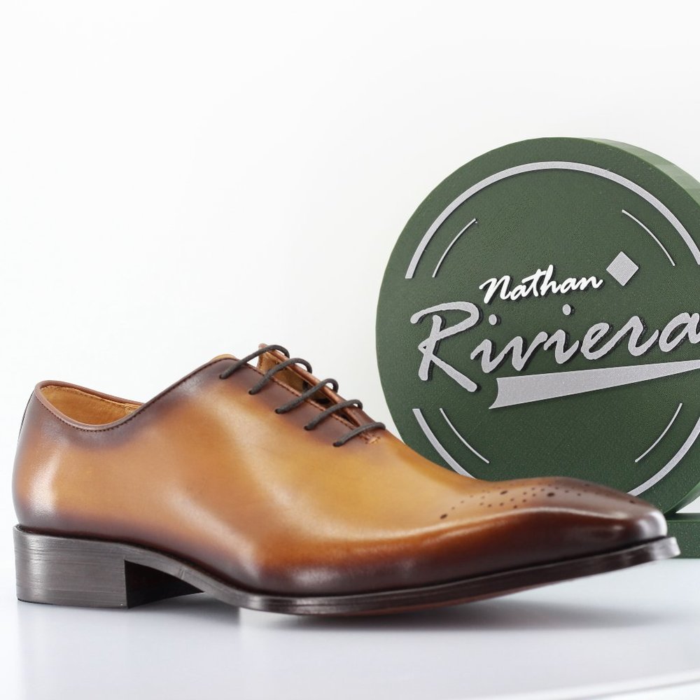 MAISON FORTE Republic Leather Derby